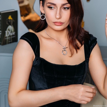 Колье Fiore Luna, CAL+CRY